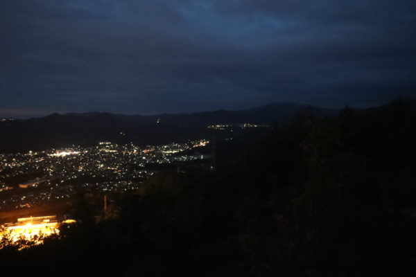 【愛媛】淡路が峠展望デッキからの夜景